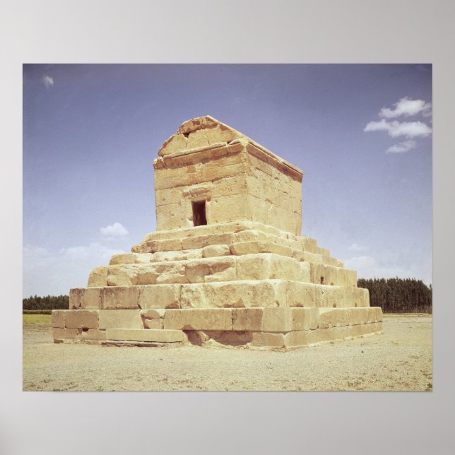 Tomb von Kyros dem Großen Poster (Vorne)