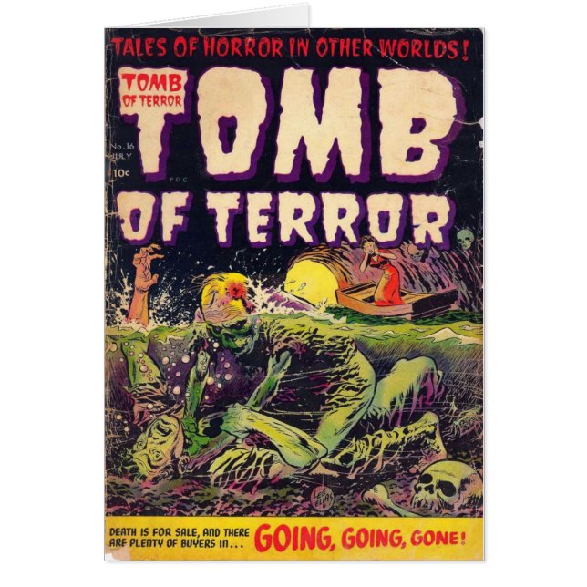 Tombe de bande dessinée allée allante allante (Devant)