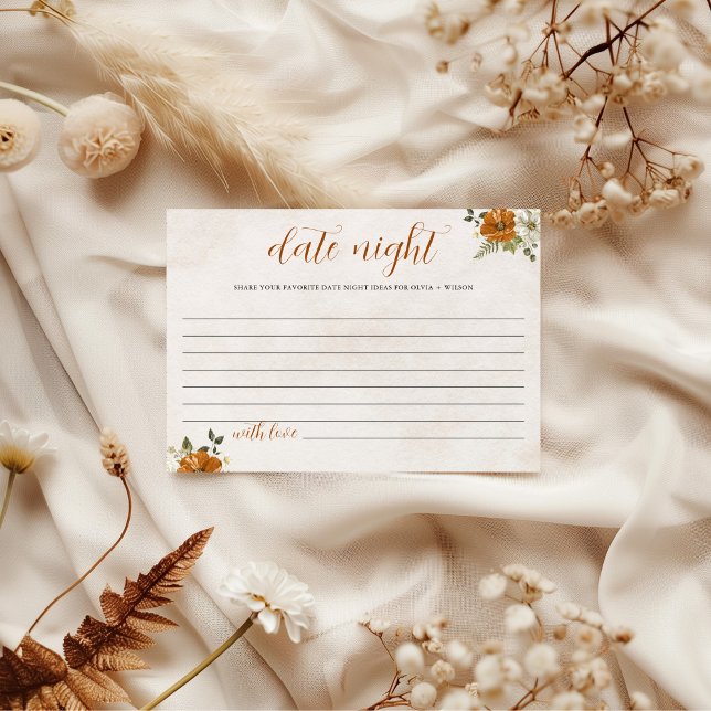 Tomber dans l'amour | Carte de Fête des mariées de (Créateur téléchargé)