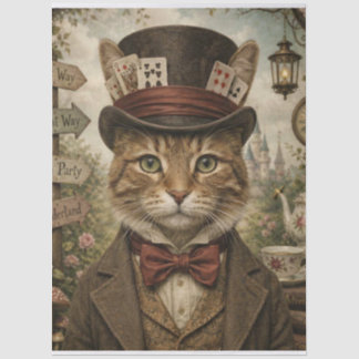 Tomcat-Teeparty-Decoupage-Tissue-Papier Seidenpapier