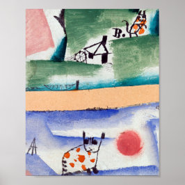 Tomcat Turf : Paul Klee 1919 Poster