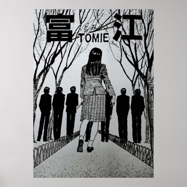 Tomie Junji Ito Poster (Vorne)