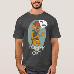 Tommy die Katze lustiger Junge T-Shirt