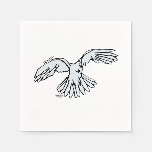 Tommy Memorial Napkins Serviette (Vorderseite)