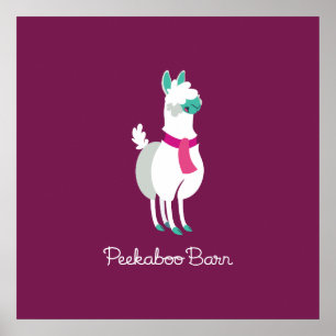 Tommy the Llama Poster