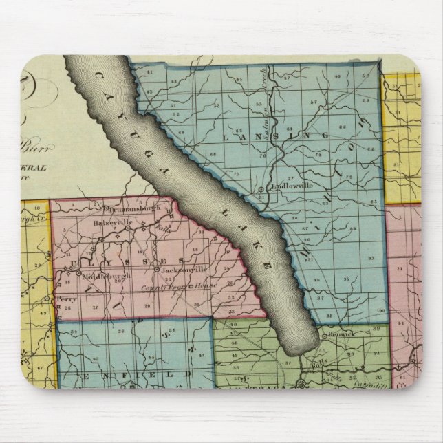 Tompkins-Landkreis Mousepad (Vorne)