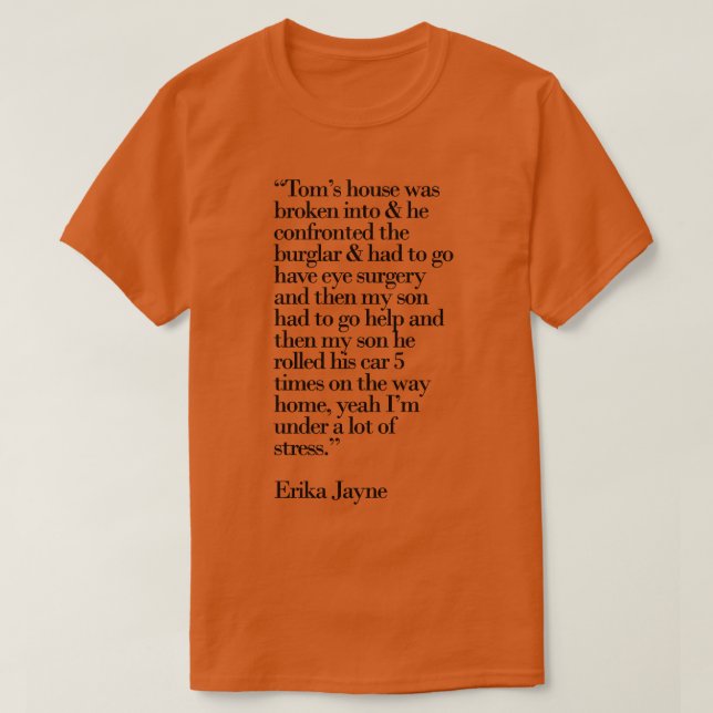 Toms House wurde zerbrochen T-Shirt (Design vorne)