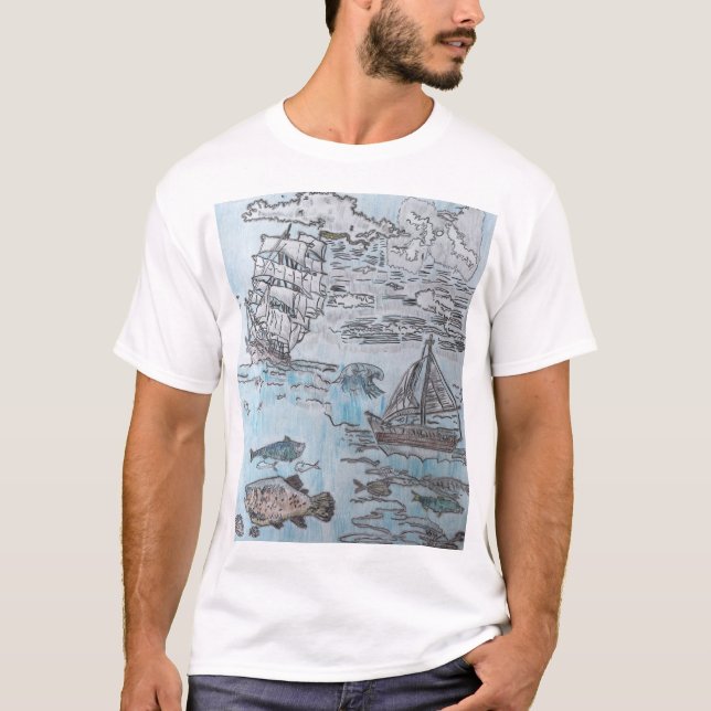 Toms originelle T - Shirt (Vorderseite)
