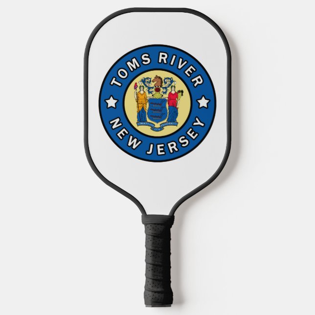 Toms River New Jersey Pickleball Schläger (Vorderseite)