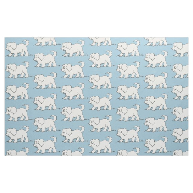 Toms Welpenstoff Stoff (Fat Quarter (45,7 x 55,9 cm))