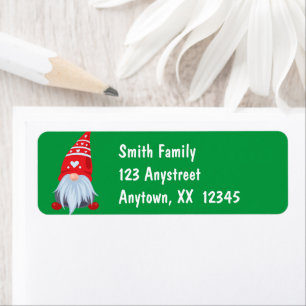 Tomte Scandinavian Gnome Holiday Address