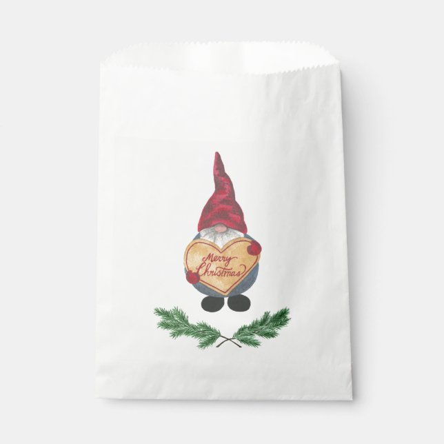 Tomten Favor Bags Geschenktütchen (Vorderseite)