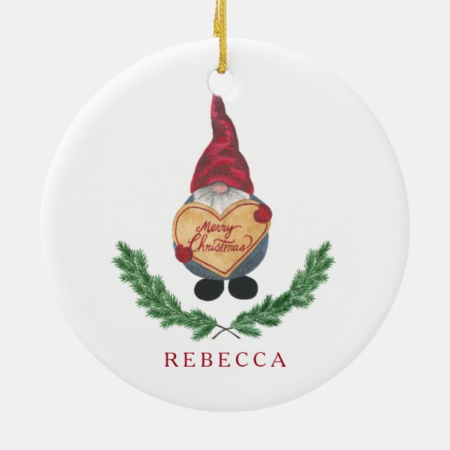 Tomten Weihnachtsschmuck (Hinten)