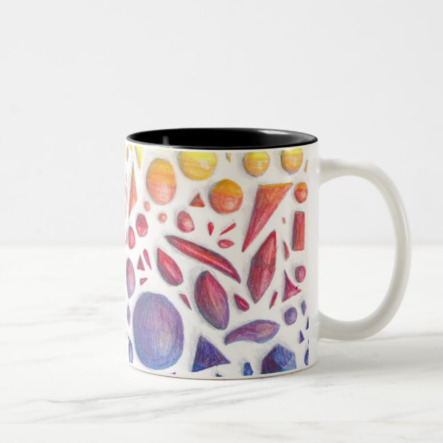 Ton de bijou Maximaliste esthétique café Mug (Droit)