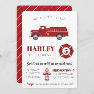 Ton der Geburtstagsparty des Alarmanfalls Einladung