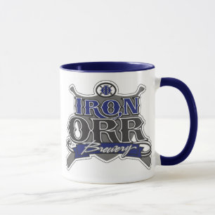 Ton-Kaffee-Tasse Eisen Orr Brauerei 2 Tasse