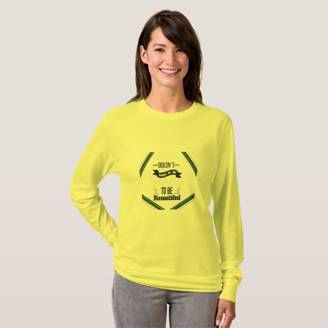 "Ton Style, Ton Chemin, Sur Demande." T-shirt (Devant entier)