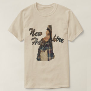 TON T-shirt En Forme De L'État Du New Hampshire
