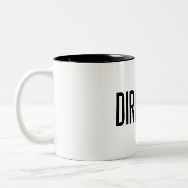 Ton-Tasse Direktornklassikers zwei Zweifarbige Tasse (Links)