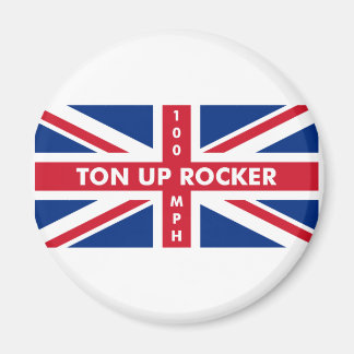 Ton Up Rocker Magnet