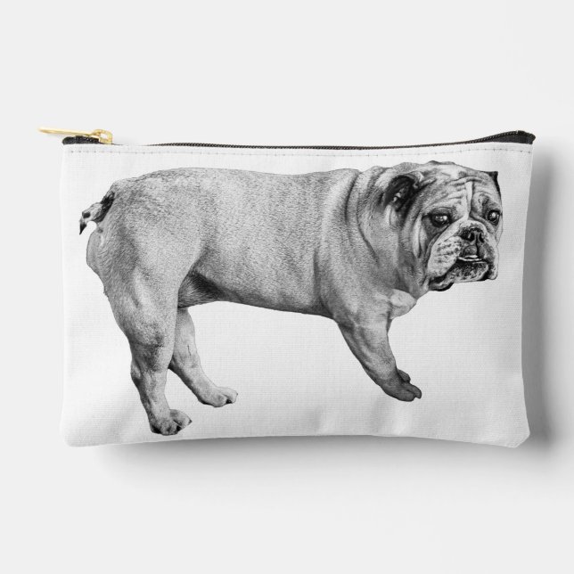 Tonal Bulldog Zip Pouch Zubehörtasche (Vorderseite)