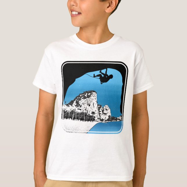 Tonasi Railei Beach Rock Klettern T-Shirt (Vorderseite)