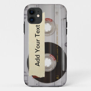Tonbandkassette iPhone 11 Hülle