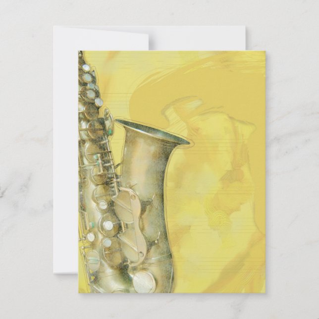 Tonblatt, Einladung (Vorderseite)