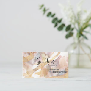 Tone Earth Tone Earth Tones Gold Film Visitenkarte