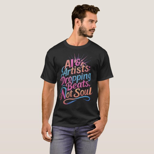 Töne fallen lassen T-Shirt (Vorne ganz)