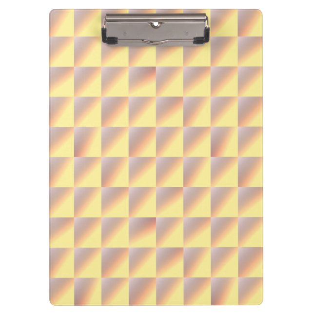 Tone-on-tone squares. klemmbrett (Vorderseite)