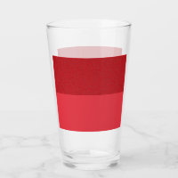 Tone Tomato Red Pint Glass Cup - Anpassbar