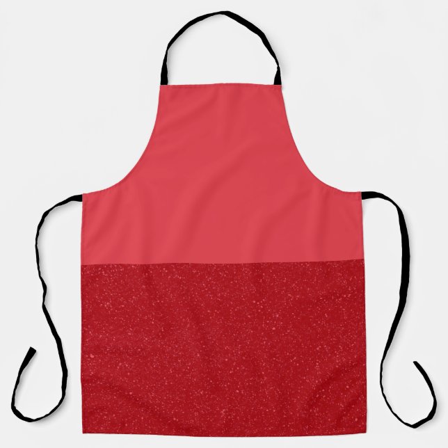 Tone Tomato Red Pro Schürze - Anpassbar (Vorderseite)