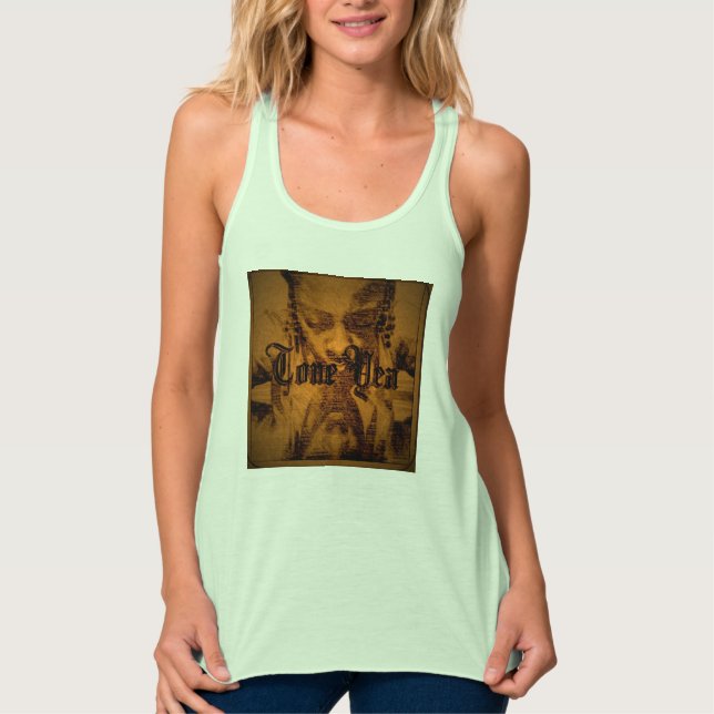 Tone Yea's racerback tank top für Frauen schlank (Vorderseite)