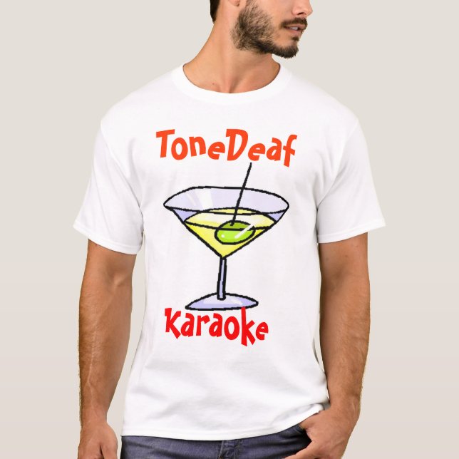ToneDeaf Karaoke T-Shirt (Vorderseite)