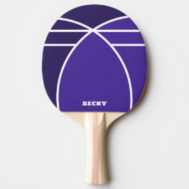 Tones of Blue Personalized Ping Pong Paddle Tischtennis Schläger