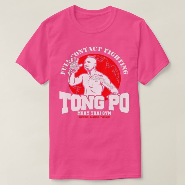 TONG PO MUAY THAI ACADEMY T-Shirt (Design vorne)