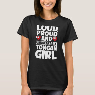 Tonga Flag Proud Tongans Männer und Frauen 1 T-Shirt