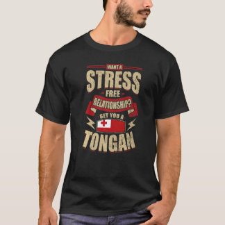 Tonga Flag Proud Tongans Männer und Frauen T-Shirt