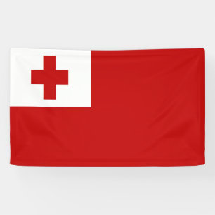 Tonga-Flagge Banner