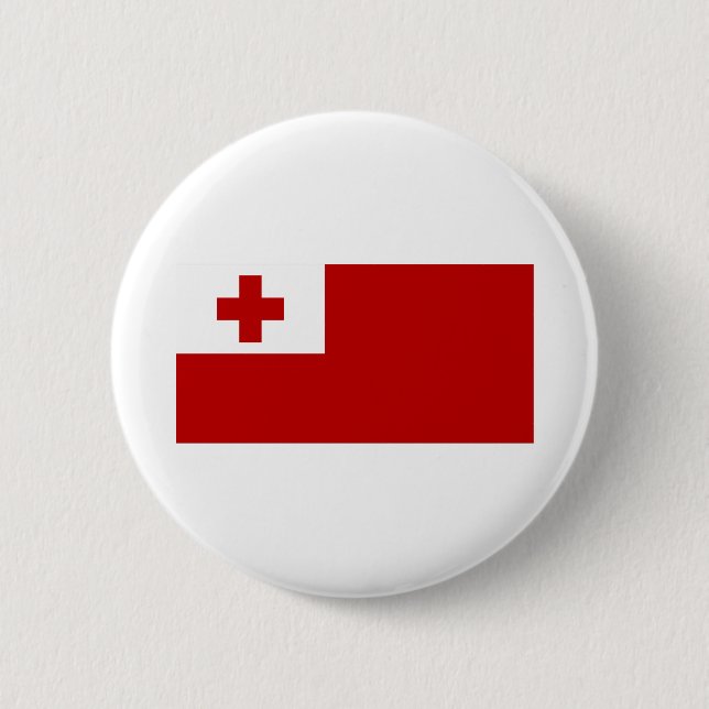 Tonga-Flagge Button (Vorderseite)