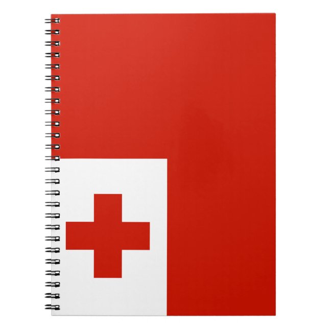 Tonga-Flagge Notizblock (Vorderseite)