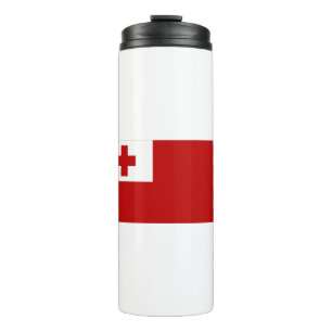 Tonga-Flagge Thermosbecher
