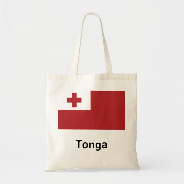 Tonga-Flagge Tragetasche (Vorne)