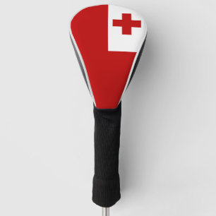 Tonga-Insel-Flaggen-rotes Kreuz Golf Headcover