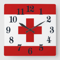 Tonga Island Flag Rotes Kreuz