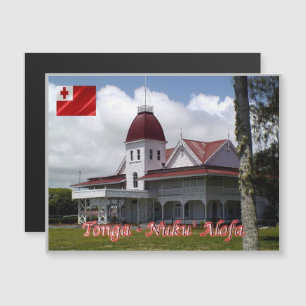 Tonga - Königlicher Palast - Magnetkarte