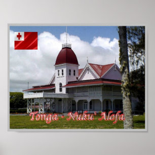 Tonga - Königlicher Palast - Poster