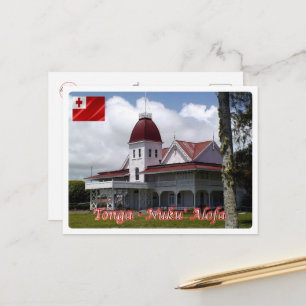 Tonga - Königlicher Palast - Postkarte