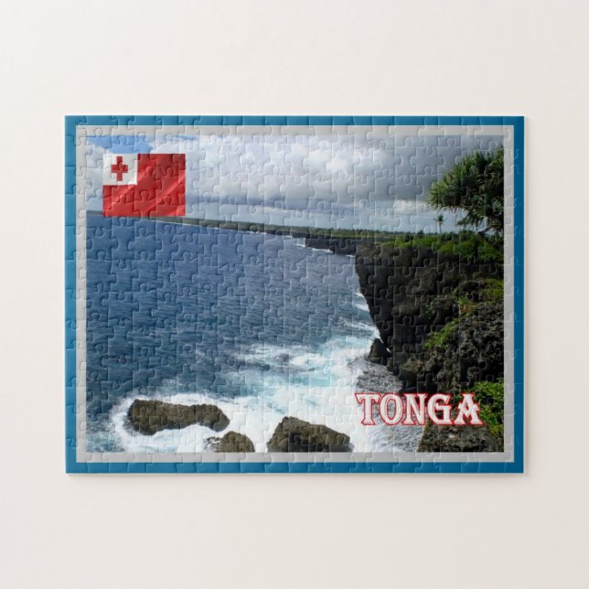 Tonga - Küstenlinie - (Horizontal)